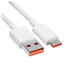 Кабель Xiaomi USB Type-C - USB Type-A белый [USB 2.0, форма - круглая, оплетка - ПВХ, 6 А, 120 Вт, 1 шт]