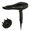 Фен Philips DryCare BHD274/00 черный/фиолетовый [полноразмерный, 2200 Вт, подача холодного воздуха, генератор ионов, шнур - 2 м]