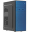 Корпус DEXP DC-302B  синий [Mid-Tower, Micro-ATX, Mini-ITX, Standard-ATX, USB 2.0 Type-A]