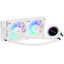 Система охлаждения DEEPCOOL GAMMAXX L240 A-RGB WH  белая [120 мм - две секции, разъем помпы - 3 pin, радиатор - алюминий, TDP - 220 Вт, ARGB подсветка]