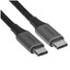 Кабель Ugreen USB Type-C - USB Type-C черный [USB 2.0, форма - круглая, оплетка - нейлоновая, 5 А, 100 Вт, металлический корпус разъемов, 1 шт]