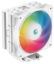 Кулер для процессора DEEPCOOL AG400 WH ARGB [R-AG400-BKANMC-G-2] белый [вентилятор - 120 x 120 мм, до 2000 об/мин, основание - алюминий/медь, теплотрубки - 4 x 6 мм, 31.6 дБ, 4 pin, 220 Вт, подсветка - ARGB]