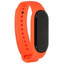 Ремешок Aceline для Xiaomi Mi Smart Band 5/ 6/ Amazfit Band 5 оранжевый [классический, спортивный, застежка - pin-and-tuck, силикон, 1 шт]