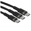 Кабель ACEFAST USB Type-C - USB Type-C черный [USB 2.0, форма - круглая, оплетка - нейлоновая, 5 А, 100 Вт, металлический корпус разъемов, 1 шт]