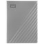 4 ТБ Внешний HDD WD My Passport Ultra [WDBFTM0040BSL-WESN] [2.5", USB 3.2 Gen 1 Type-A, USB Type-C, серебристый]