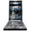 Встраиваемая посудомоечная машина Midea MDWB-4529TQ [расход воды - 8 л, кол-во комплектов - 10, дисплей, защита от протечек, 45 см х 82 см х 58 см]