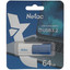 Память USB Flash 64 ГБ Netac U182 [NT03U182N-064G-32BL] [USB 3.2 Gen 1/USB Type-A, выдвижной (слайдер), пластик]