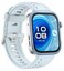 Смарт-часы HUAWEI WATCH FIT 4 Pro [корпус - серебристый, ремешок - голубой, 1.82", AMOLED, 480x408, IP68, Bluetooth, NFC, для Android 8.0 и выше, iOS 13 и выше]