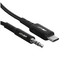 Кабель   ACEFAST USB Type-C - jack 3.5 мм черный [Male - Male, 1.2 м]