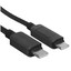 Кабель ACEFAST USB Type-C - USB Type-C черный 1.2 м [форма - круглая, оплетка - нейлоновая, 3 А, 60 Вт, металлический корпус разъемов, 1 шт]