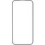 Защитное стекло Aceline для экрана Apple iPhone 14 Pro [2.5D, олеофобное покрытие, цвет рамки - черный, в комплекте: 1 шт]