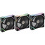 Комплект реверсных вентиляторов LIAN LI UNI FAN TL 120 Reverse Blade [G99.12RTL3B.R0] черный [124 x 120 мм, 4 pin,  - 2300 об/мин,  - 34 дБ, в комплекте - 3]