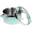 Кастрюля Lara Mint LR02-542 3.1 л 20 см зеленый [зеленый, корпус - нержавеющая сталь, индукция, внутреннее покрытие - без покрытия]