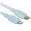 Кабель Baseus Lightning 8-pin - USB Type-C голубой [форма - круглая, оплетка - ПВХ, 2.22 А, 20 Вт, 1 шт]