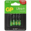 Батарейка GP Ultra+G-TECH AAA (LR03/FR03) [щелочная (LR), 1.5 В, 4 шт]