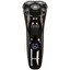 Электробритва Polaris PMR 0415R 4D PRO [черный, роторная, бритье: влажное/сухое, головок - 3, питание - от аккумулятора, от сети]