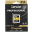 Карта памяти Lexar CFexpress CFexpress Card Type B 512 ГБ [LCXEXPR512G-RNENG] [запись - 1500 Мбайт/сек, чтение - 1900 Мбайт/сек]