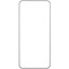 Защитное стекло DF для экрана Samsung Galaxy S24 [2.5D, олеофобное покрытие, 0.33 мм, цвет рамки - черный, в комплекте: 1 шт]