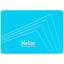 256 ГБ 2.5" SATA накопитель Netac N600S [NT01N600S-256G-S3X] [SATA, чтение - 560 Мбайт/сек, запись - 520 Мбайт/сек, 3D NAND 3 бит TLC, TBW - 140 ТБ]