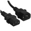 Кабель питания DEXP IEC C13 - IEC C14 [1 мм², 2 м, черный]