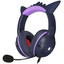 Проводные наушники Razer Kraken Kitty V2 Pokémon Gengar Edition  синий 2025 [охватывающие, проводной, кабель - 2 м, 20 Гц - 20000 Гц, 32Ω, подсветка - разноцветная]