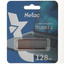 Память USB Flash 128 ГБ Netac U182 [NT03U182N-128G-32RE] [USB 3.2 Gen 1/USB Type-A, выдвижной (слайдер), пластик]