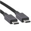 Кабель Ugreen USB Type-C - USB Type-C серый [форма - круглая, оплетка - нейлоновая, 5 А, 240 Вт, металлический корпус разъемов, 1 шт]