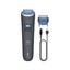 Триммер Philips Series 3000 BT3617/15 серый/синий [длина стрижки до 10 мм, установок длины - 20, насадок и головок - 1 шт, питание - от аккумулятора]
