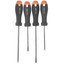Набор отверток Deli HT1004C [картонная коробка, насадка/наконечник - PH (крестовый), SL (прямой), предметов - 4 шт]