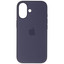 Накладка  Apple Silicone Case для Apple iPhone 17 фиолетовый [ТПУ]