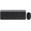 Клавиатура+мышь беспроводная   Logitech Slim Wireless Desktop MK470 черный [ножничная, клавиш - 102 шт, USB, кнопок мыши - 3 шт, оптическая светодиодная, USB, Fn]