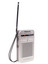 Радиоприемник Panasonic RF-P50EG9-S серебристый [моно, FM, АМ, подключение наушников, питание - от батареек]