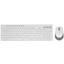 Клавиатура+мышь беспроводная   Genius SlimStar 8230 белый [мембранная, клавиш - 114 шт, Bluetooth, радиоканал, кнопок мыши - 3 шт, оптическая светодиодная, Bluetooth, радиоканал, Fn]