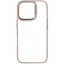 Накладка  Aceline Silicone Side для Apple iPhone 16 Pro розовый [ПК, ТПУ]