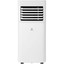 Кондиционер мобильный Royal Clima CUBO RM-CU30HH-E белый [вентиляция, ночной, обогрев, осушение, до - 21 м², дистанционное, сенсор, 55 дБ, пульт ДУ]