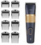 Машинка для стрижки BaByliss E986E синий/золотистый [длина стрижки до 25 мм, установок длины - 13, насадок - 8 шт, питание - от аккумулятора/от сети]