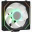 Реверсный вентилятор LIAN LI UNI FAN SL-INFINITY REVERSE BLADE [G99.14RSLIN1B.R0] черный [142 x 140 мм, 4 pin, 200 об/мин - 1600 об/мин,  - 28.9 дБ, в комплекте - 1]