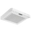 Вытяжка подвесная Jetair LIGHT WH/F/50 белый/прозрачный [стекло, 350 м³/ч, 50 Вт, режимы - отвод/циркуляция, ширина - 50 см]