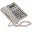 Телефон проводной Ritmix RT-550 [Caller ID, АОН, 99 номеров, повторный набор, регулятор громкости звонка, белый]