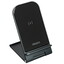 Беспроводное зарядное устройство DEPPA Wireless Charger Slim серый [15 Вт, Qi1, универсальный (с технологией Qi)]