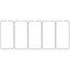 Защитное стекло Aceline для экрана Apple iPhone 13/ 13 Pro/ 14 [2.5D, олеофобное покрытие, цвет рамки - черный, в комплекте: 5 шт]