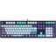 Клавиатура  проводная + беспроводная Varmilo APT108 Aurora [механическая, Cherry MX Blue, клавиш - 108, Bluetooth, USB Type-A, радиоканал, цвет черный]