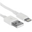 Кабель DEXP Lightning 8-pin - USB Type-A белый [USB 2.0, форма - круглая, оплетка - TPE, 2.4 А, 12 Вт, 1 шт]