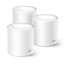 MESH-комплект TP-Link Deco X50 Pro (3-pack) [2x LAN/WAN, 2500 Мбит/с, 4 (802.11n), 5 (802.11ac), 6 (802.11ax), Wi-Fi 2976 Мбит/с, IPv6]