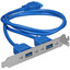 Плата расширения DEXP USB3.0 x 2 [подключение: USB 3.2 Gen1 (19 pin), разъемы: 2 x USB 3.2 Gen 1 Type-A]
