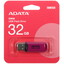Память USB Flash 32 ГБ ADATA C906 [AC906-32G-RPP] [USB 2.0/USB Type-A, монолит с колпачком, пластик]