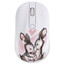 Мышь беспроводная DEXP WM-311WU Rabbits  белый [1600 dpi, светодиодный, USB Type-A, кнопки - 4]
