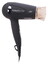 Фен Scarlett SC-074 черный [компактный, 1400 Вт, подача холодного воздуха, турмалиновая ионизация, шнур - 1.5 м]