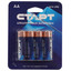 Батарейка СТАРТ AA (LR6/ER14505/FR6/R6P) [щелочная (LR), 1.5 В, 8 шт]