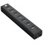 USB-разветвитель KEYRON H728 [USB 3.2 Gen 1 Type-A х 7, кабель - 100 см, корпус черный]